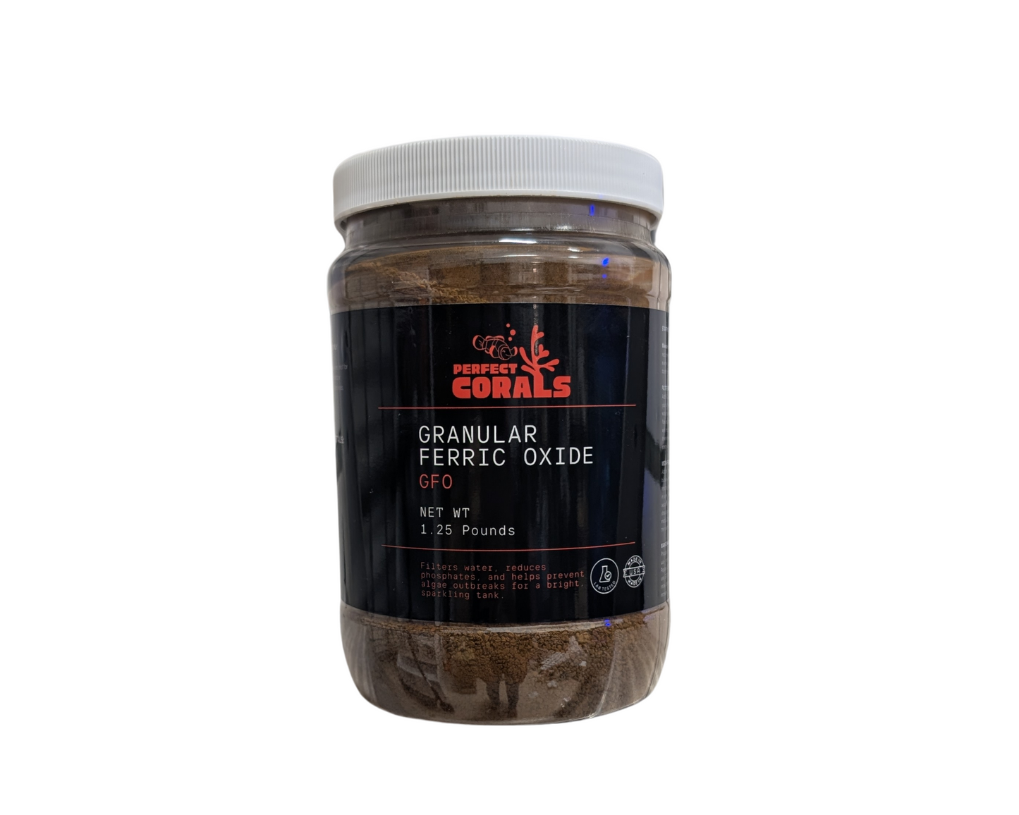 Granular Ferric Oxide (GFO), Bayoxide E33, Saltwater & Freshwater Aquarium Filtration Media for Phosphate Removal