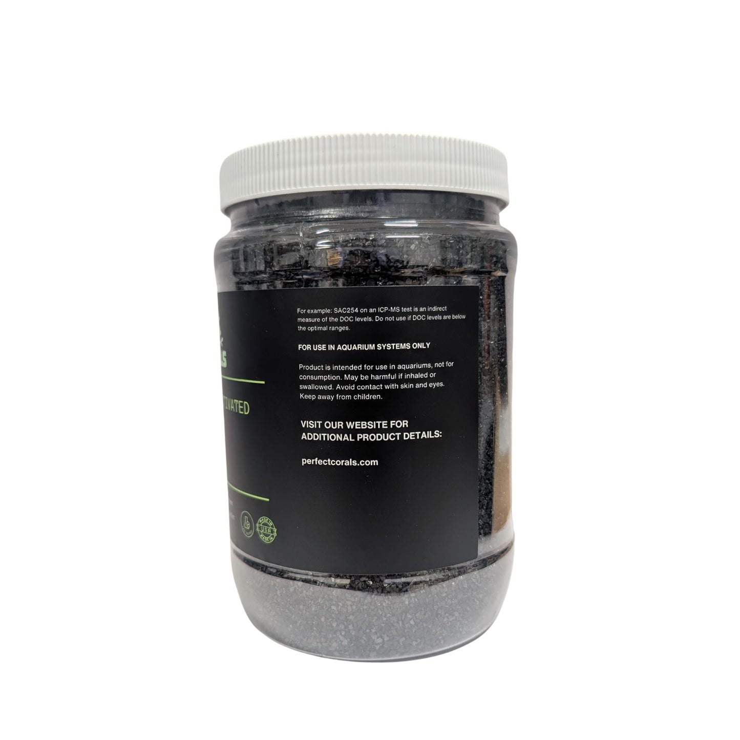 Catalytic Activated Carbon for Aquariums, Coconut Shell Carbon - Superior, longer-lasting removal of chlorine, chloramine, organics and odors vs standard activated or bituminous carbon