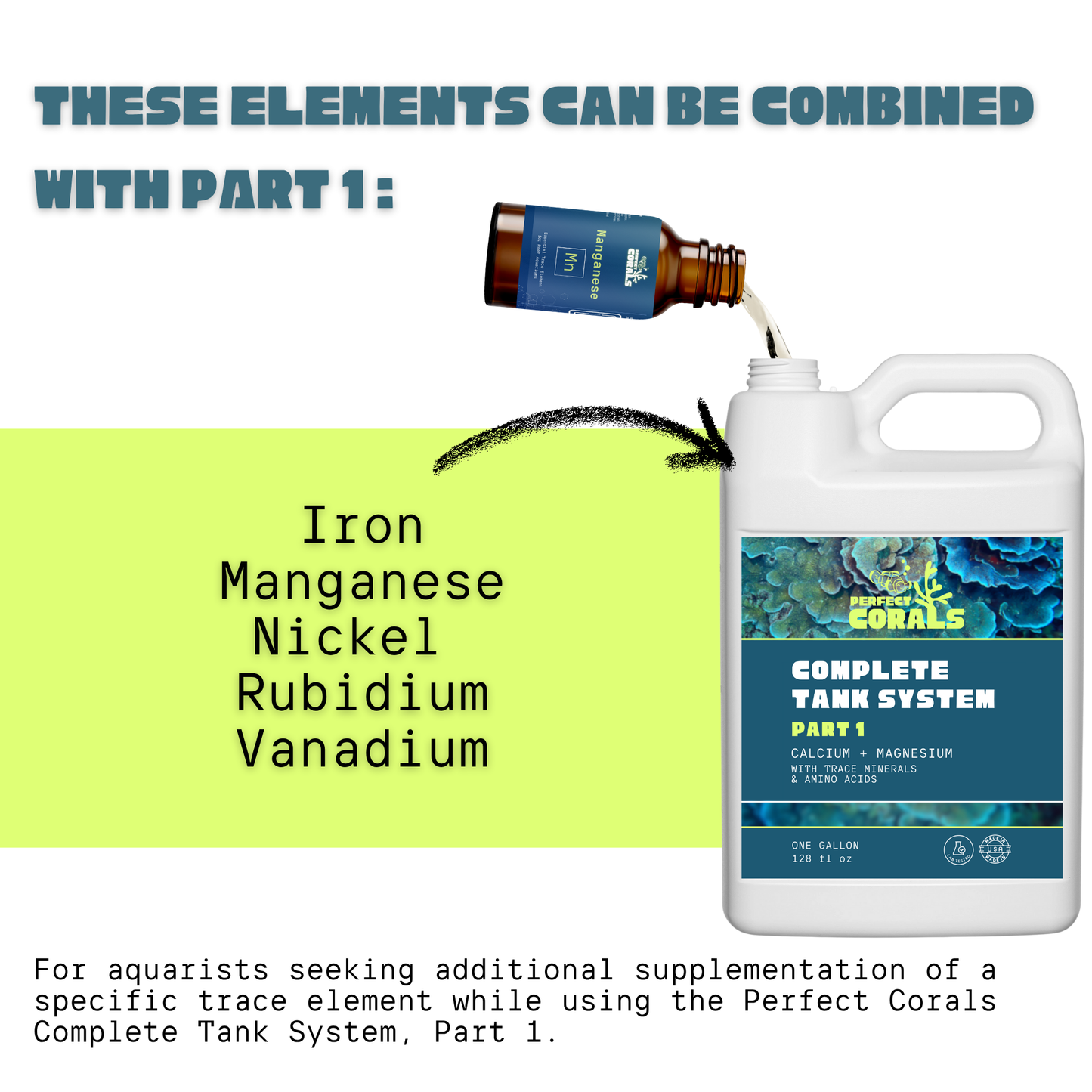 Iron, 120 mL, Highly Concentrated Trace Element Supplement for Reef Aquarium